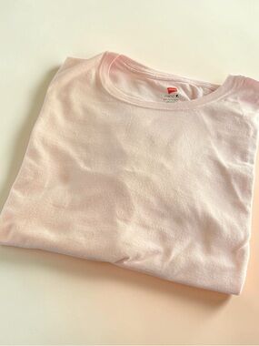 Nano Pale Pink Crewneck T-Shirt